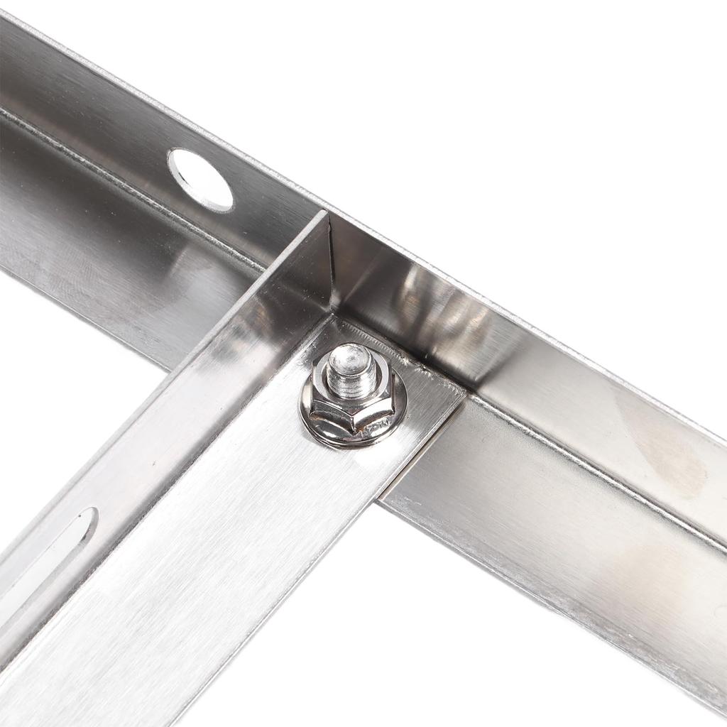 Stainless Steel Folding Condenser Mounting Bracket for Air Conditioners, Portable and Durable