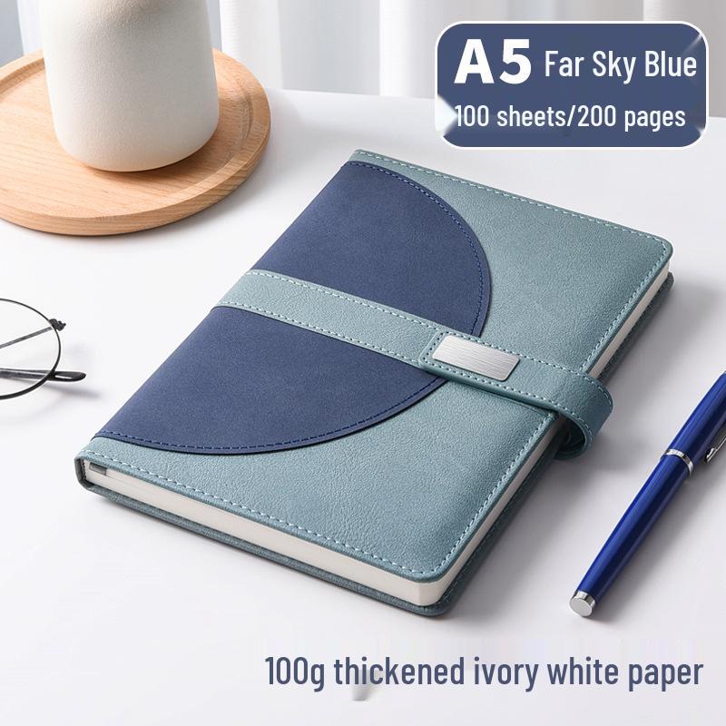 Custom Logo Thick Buckle Notebook and Diary