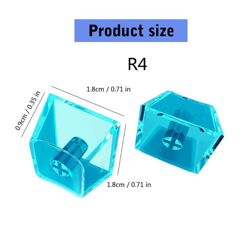 Originale Tastenkappen Mechanische Tastaturen Tastenkappen Leer Angepasst Gamer Transparent Kristalltastenkappen Mx Schalter Original H
