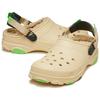 Crocs All Terrain Lined Clog EVA Comfortable Breathable Clogs Unisex clogs Light-Yellow 207936-0HY