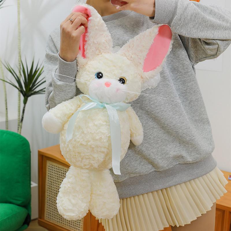 German same super cute curly doll cute cat black cat doll Internet celebrity plush toy birthday gift