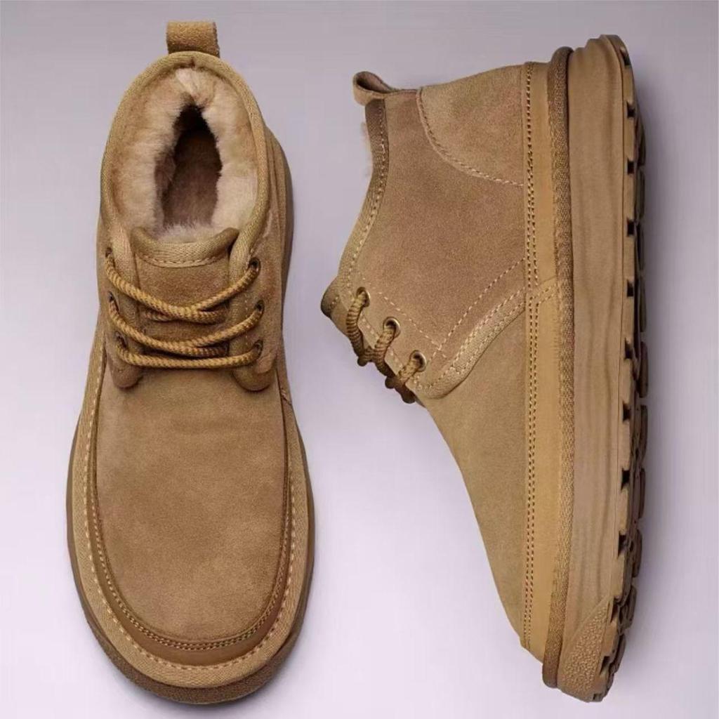 Unisex Thick Sole Snow Boots - Warm, Stylish Northeast Cotton Footwear