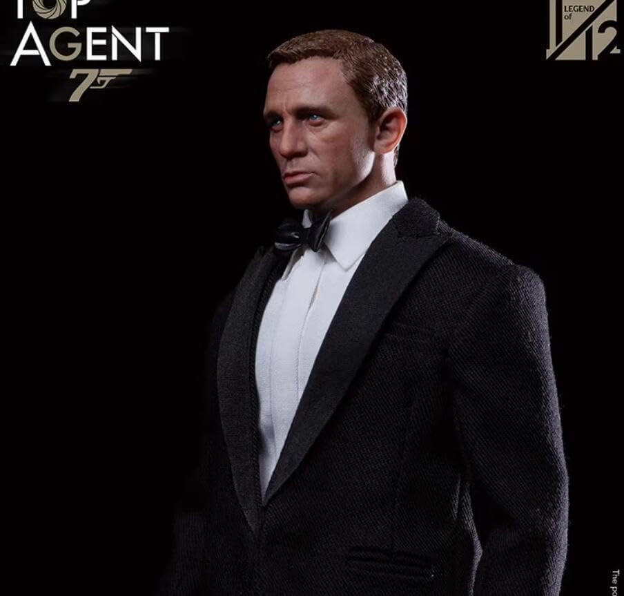 MUFF TOYS 1/12 Scale Figure Top Agent Standard Edition 007 Bond