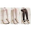 Summer Fashion Girls Tights Nylon Breathable Mesh White Black Children Princess Pantyhose Elasticity Leggings For 3-12Y