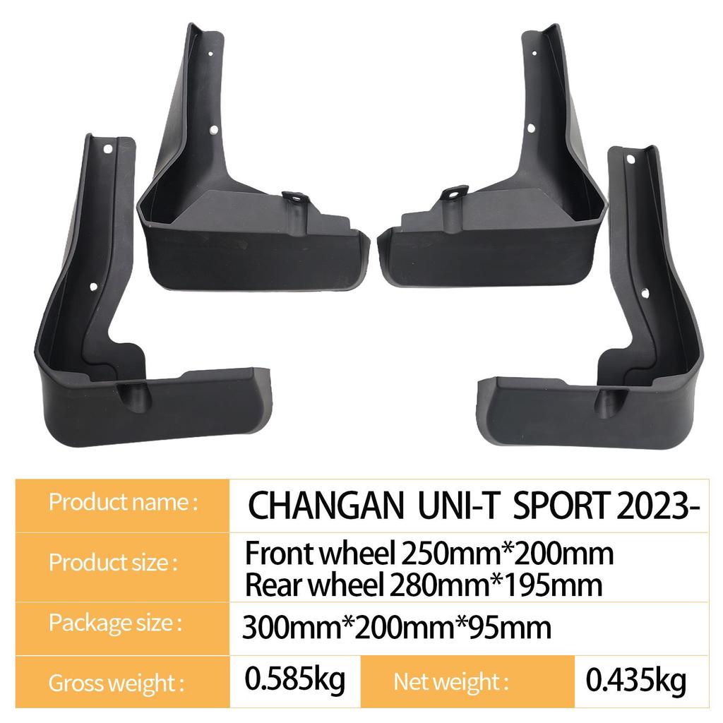 Changan UNI-T Sport 2023 Tire Mudguard – Automotive Accessory
