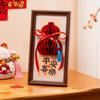 Blessing New Year Decorative Painting Honeycomb Calligraphy Painting Ornament  Living