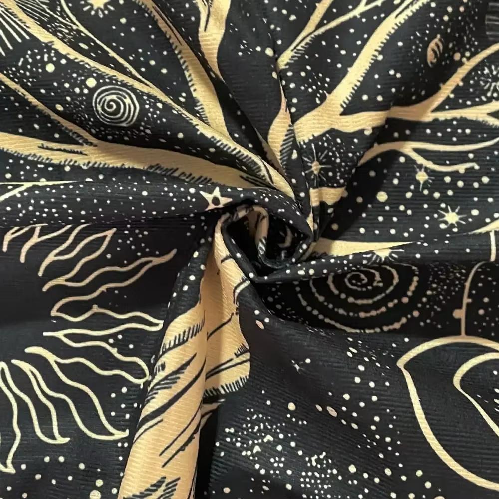 Astrology Zodiac Sun Tablecloth Celestial Star Horoscope Altar Cloth Witchcraft Pagan Ritual Mat Spiritual Home Decor For Board