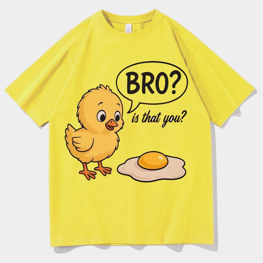 That You Funny Chick and Egg T Shirt Pop Casual Tops Hot Sale Crewneck Tshrit Unisex Breathable Comfortable Gothic Tee Teenagers