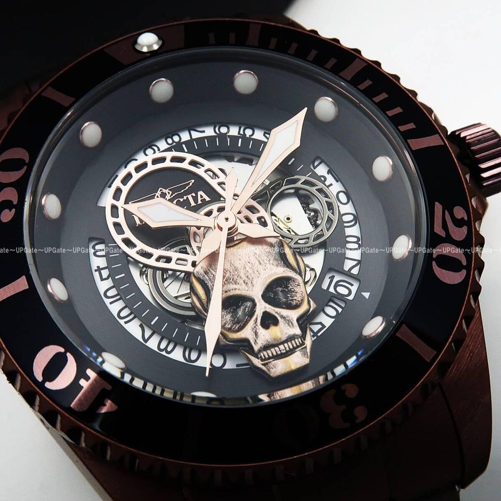 Used Vintage processingAutomatic windingBrown INVICTA Pro Diver 46679 Invicta Pro Diver