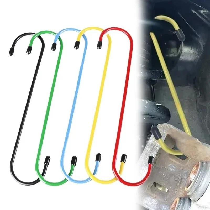 1-4pcs Brake Caliper Hangers Car Caliper Hooks With Rubber Tips Automotive Tool For Braking Bearing Axle And Suspension Work