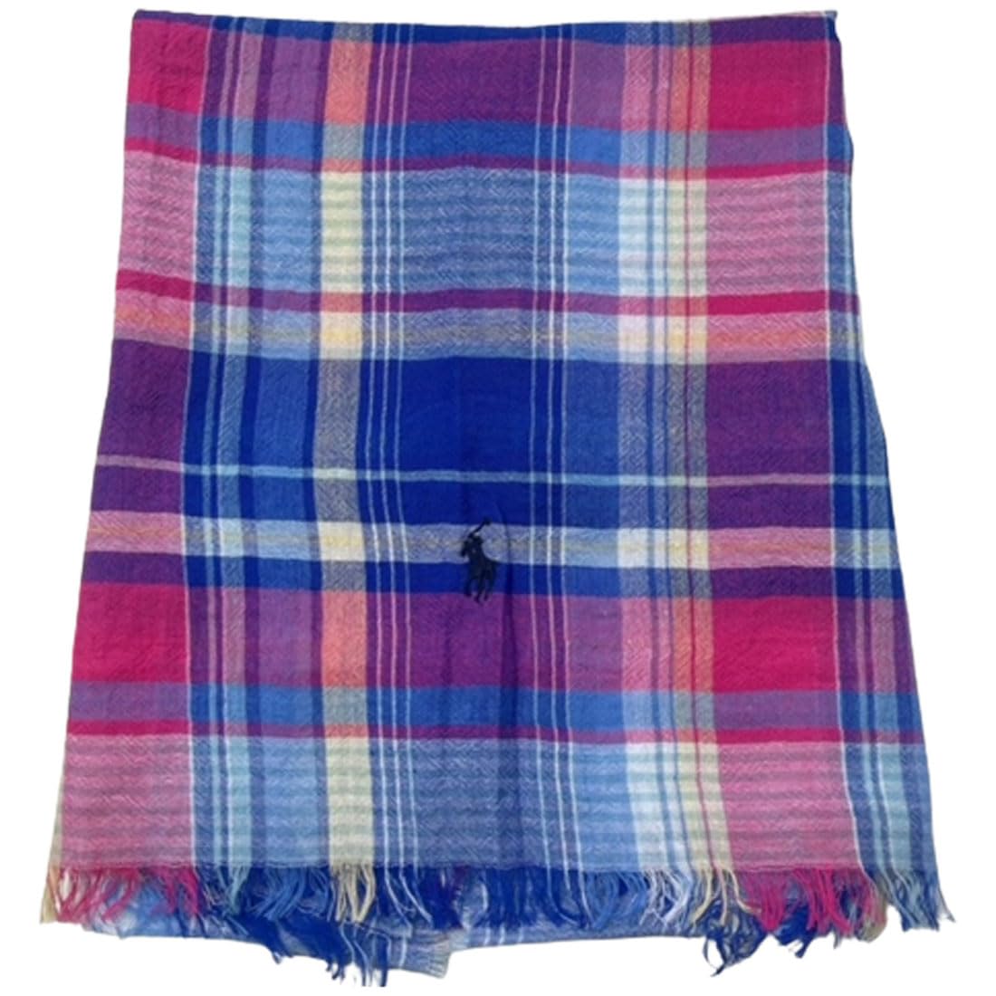 

RALPH Ralph Muffler Stole Scarf Thin Large Accessory Unisex plaid brights PS0118 [POLO LAUREN] [Polo Lauren] pink_plaid(680) ONE_SIZE [Item]
