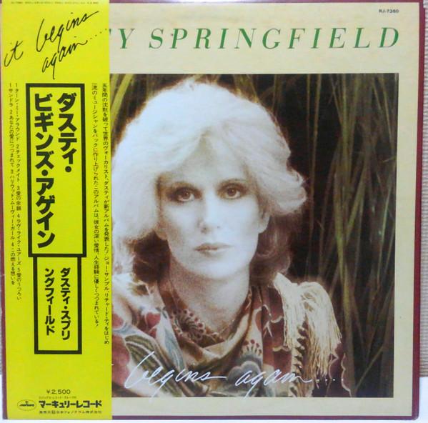 

LP Record DUSTY SPRINGFIELD It Begins Again RJ7360 MERCURY 1978 Japan Pop Used