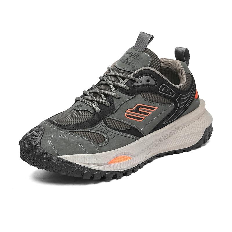 Men Outdoor Hiking Style Casual Sneakers Fashion Sport Walking Shoes Sizes 39-44 for Travel Trekking Streetwear and Everyday Wear
