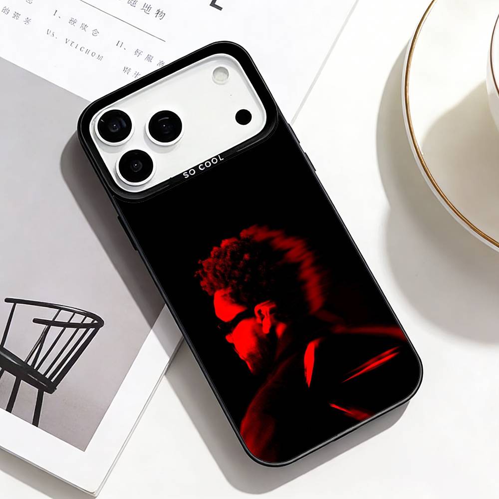 

Чехол для телефона W-Weeknd XO для iPhone17,16,15,14,13,12,Pro Max Черный Цветной Чехол для телефона iPhone14Pro