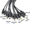 Universal 10 In 1 DC Micro USB Male Mobile Phone Spring Power 10pin Charger Adapter Plug Cable Charging Wire Cord for Phone Toys