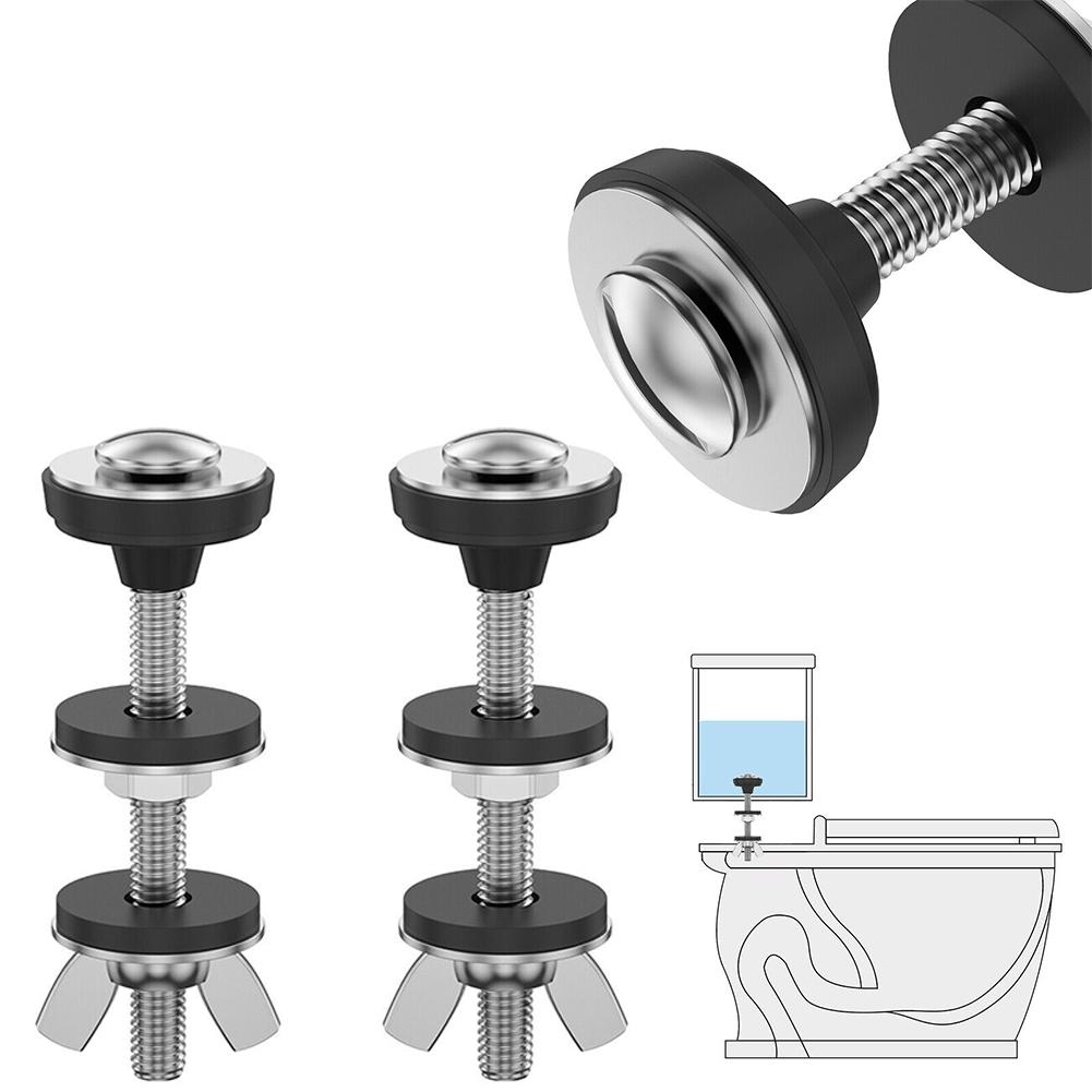 Bathroom Screws Bolts Split Washer Stainless Steel Toilet Pan Fixing Toilet Tank Bolt Bathroom Gadgets Easy Installation