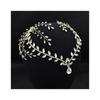 Fashion Jewelry Forehead Jewelry Rhinestone Wedding Headband Women Headdresses Gift Bridal Headpiece