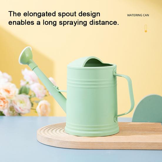 Yousheng Watering Can with Extended Spout Long Spray Distance Even Water Flow Sprinkler Plastic Plant Watering Tool for Home Garden Balcony
