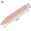 Handmade Burnishing Rod Leather Craft Edges Slicker Round Wood Leathercraft Tool