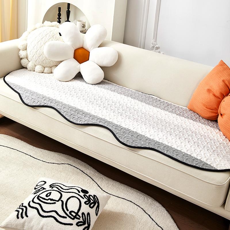 Special-Shaped Nordic Simple Sofa Cushion Fabric Non-Slip Fashion Cushion Chessboard Plaid Four Seasons Universal Sofa Cover Cover Thickened