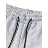 Men's Two Piece Casual Suit with Printed Drawstring Hoodie and Matching Drawstring Sweatpants, Suitable for Traveling