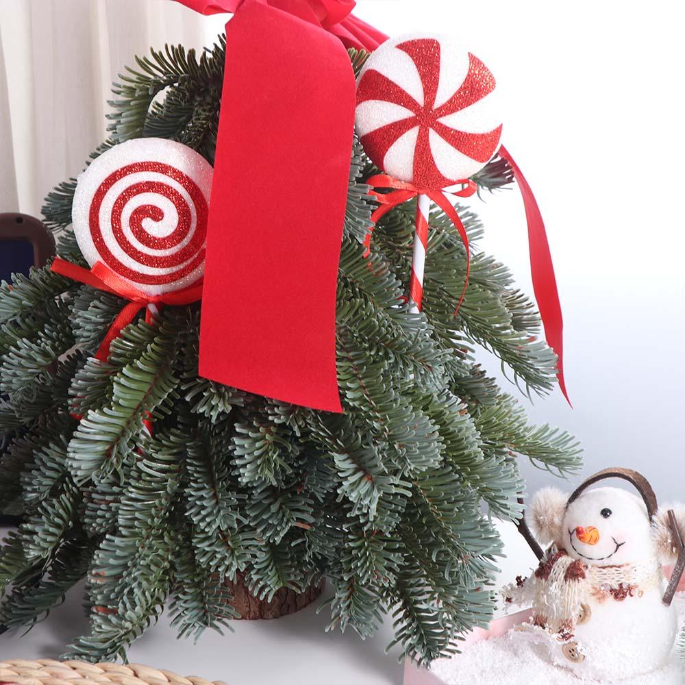 Colorful Christmas Lollipop Decoration Creative Holiday Big Candy Christmas Tree Decoration Props Home New Year Gifts