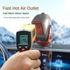 2in1 Car Heater Fan 200W 12V 24V Car Heater Electric Cooling Heating Fan Windshield Defroster Defogging Demister Anti-Fog Heater