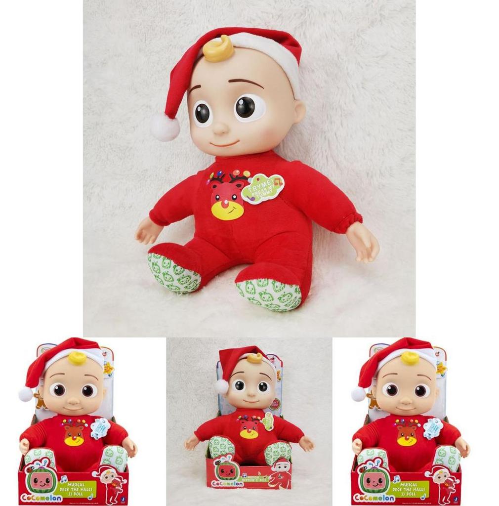 Entzückende Weihnachten Cocomelon PVC Puppe Singende Spieluhr Mit Neun Arten Von Musik Jojo