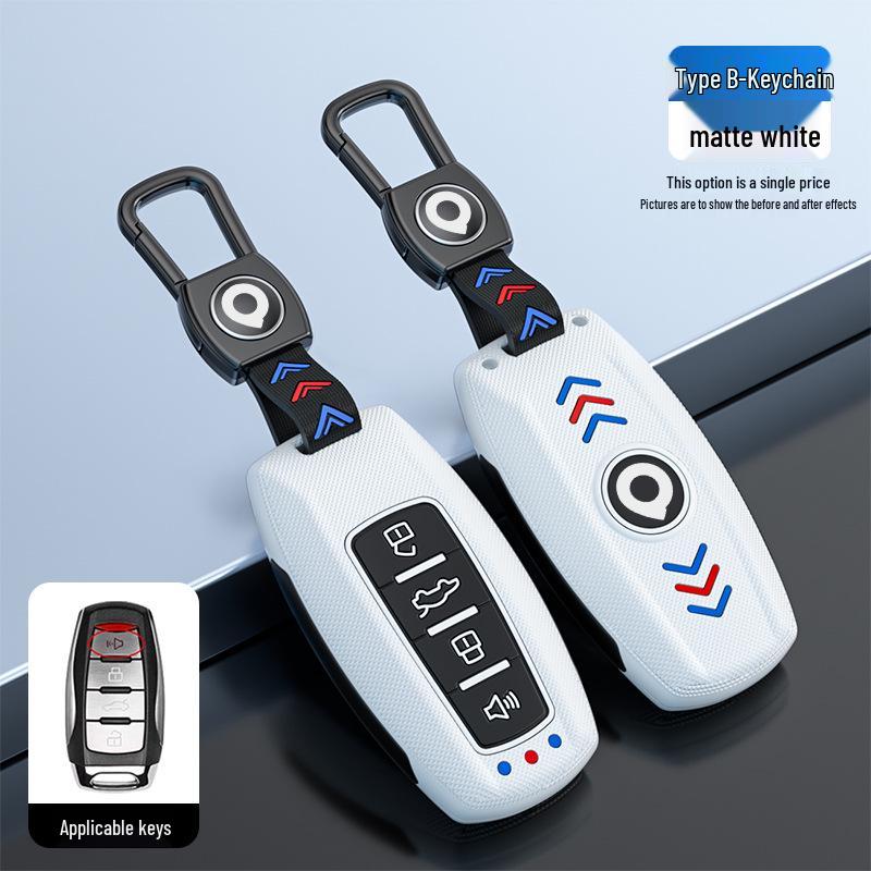 19-21 New Great Wall Cannon Key Fob Cover: Premium Metal Shell, Fits 2.0T Pickup, Personalized Design