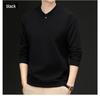 Men's 2025 Winter Fleece-Lined Thickened Sweatshirt with Single-Button Closure