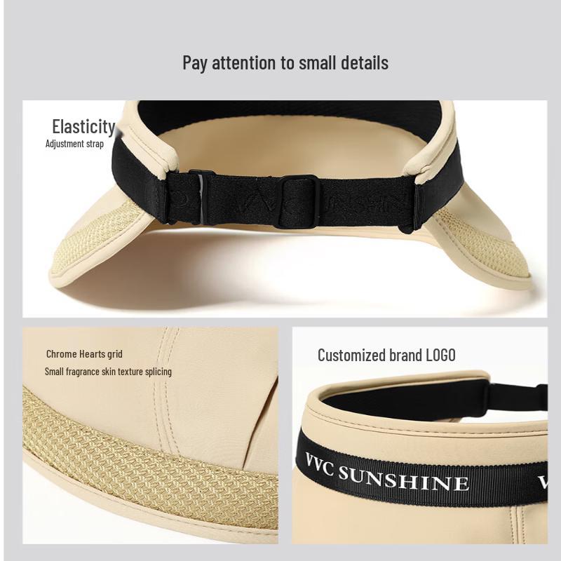 VVC Women's Pleated Sun Visor Hat