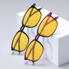 Y8011 Night Vision Anti-Blue Light Glasses with Unisex Flat Lenses for Mobile, Computer, and Gaming Eye Protection