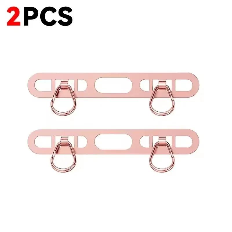 Xiaomi 4/1PCS Luxury Stainless Steel Mobile Phone Lanyard Patch Gasket Upgrated Metal 0.4mm Thin CellPhone Tether Tab Safety Connecter