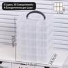 Large Capacity Toy Car Display Shelf Transparent Design Necklace Organizer Case  Bead Organizer