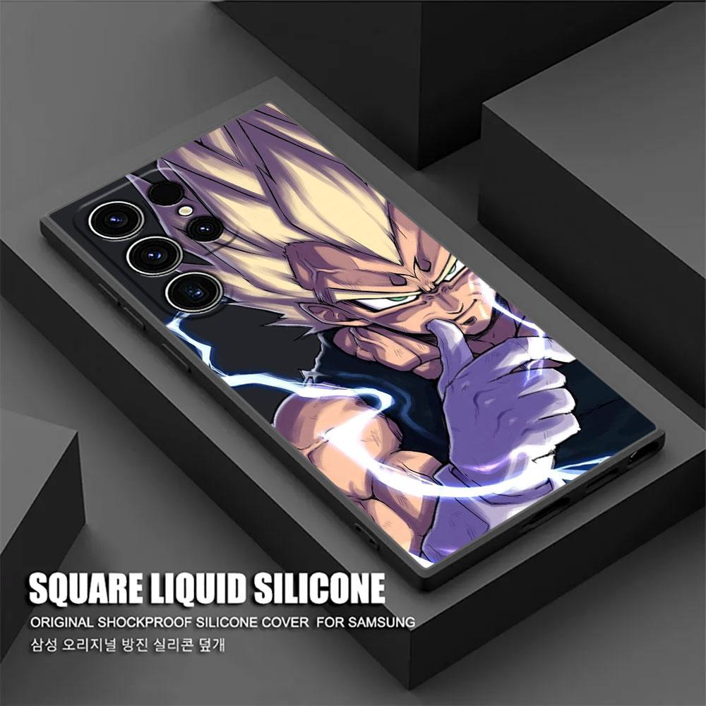 

Dragons Balls Vegeta Goku Anime Phone Case For Samsung Galaxy S25 S24 S23 S20 S21 FE S26 S22 Ultra 5G S26 Plus S25FE Soft Cover Galaxy S20