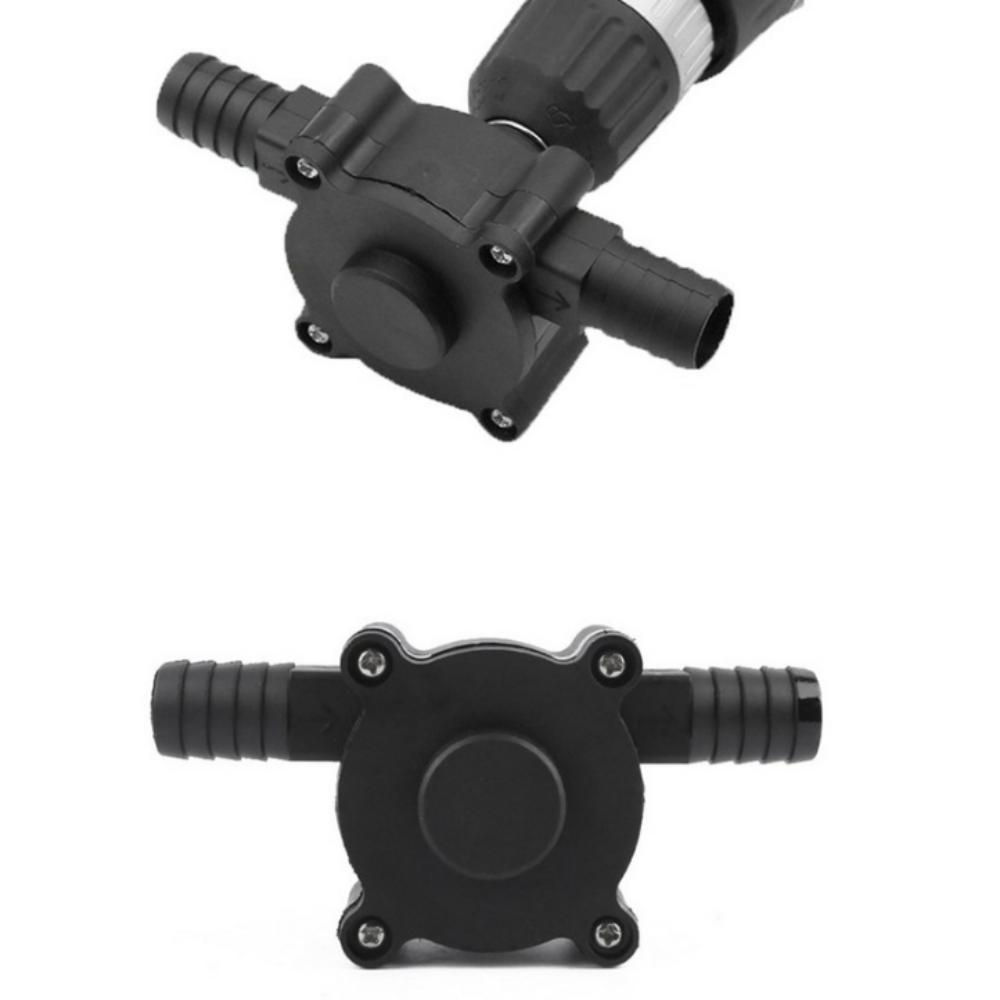 Electric Drill-Powered Pump (1500 RPM+) Water/Oil