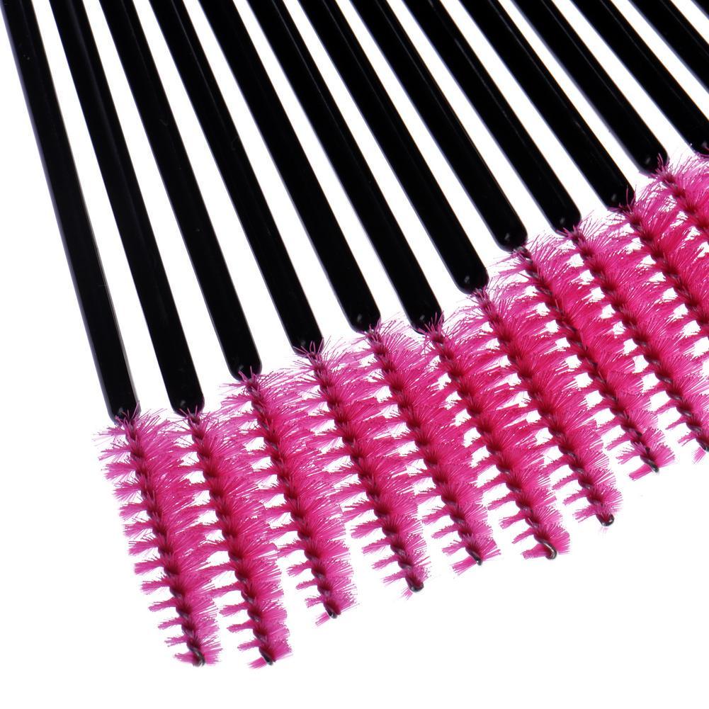 50Pcs Disposable Eyelash Brush Mascara Wands Applicator Spoolers Makeup Tool