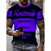 Summer 3D Printed Large-sized Men's T-shirt - Quick-drying Breathable Loose-fitting and Comfortable Suitable for Daily Wear