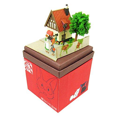 Sankei Studio Ghibli Mini Kiki's Delivery Service Osono & Kiki Papercraft Model MP07-07 Multicolor