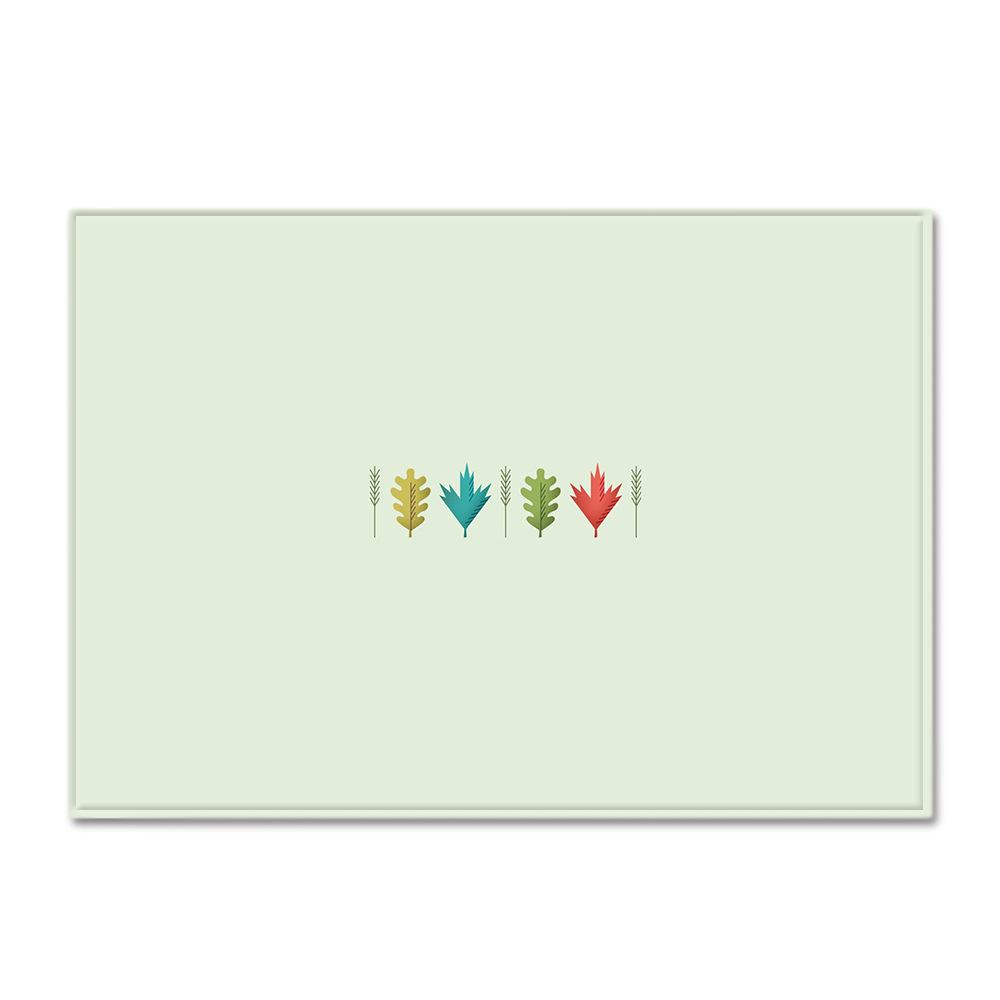 Ethnic Style Carpet Feather Style Bedroom Floor Mat