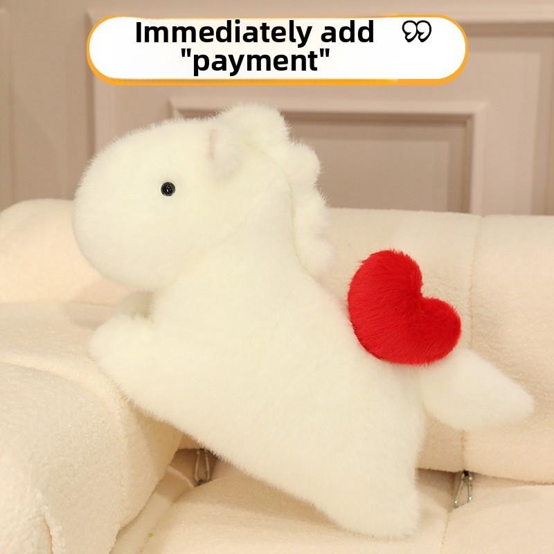 Horse Stuffed Fun Plush Toy Living Room Display Sleep Support Doll Children