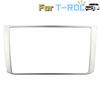 Car Navigation Screen Frame Sticker for Volkswagen VW Troc T-ROC 2018 - 2026 GPS Panel Sticker Cover Trim Interior Accessories