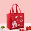 Insulated Bento Lunch Bag - Waterproof Meal Carrier with Aluminum Foil Lining for Students and Office Workers