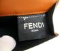 Authentic FENDI ROMA Brown Leather Trifold Wallet Compact Wallet # 9709  Refurbished
