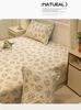 Mei Yun Ge Small Fresh All Cotton Printed Flower Series Single Bed Sheet
