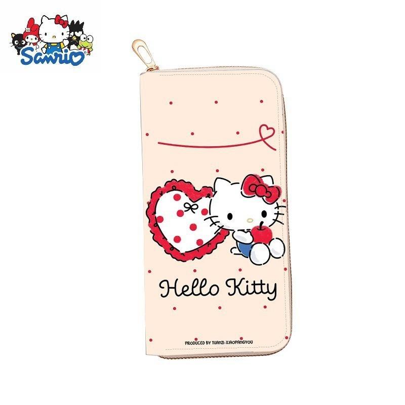 New cute cartoon kt cat change bag children's student zipper card cover bag kitty cat fashion applicable small