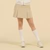CHALLENGER Women'S A-Line Simple Pleated Culottes Beige