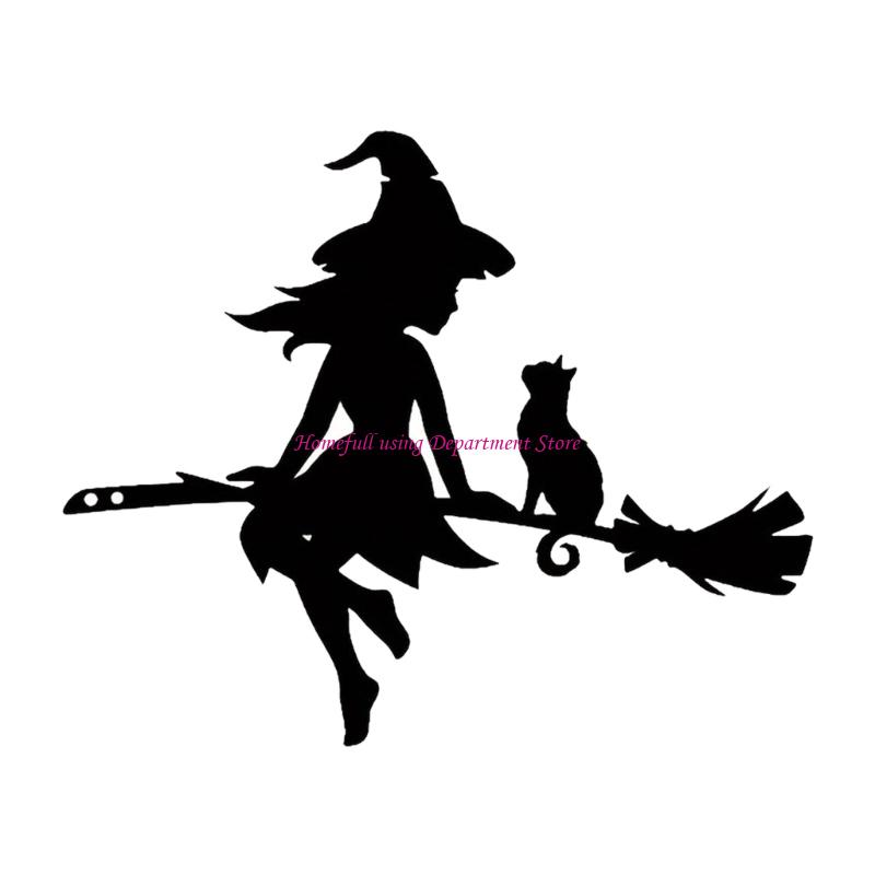 Recyclable Metal Necromancer Brush Stake Halloween Yard Decoration Easy Arrange