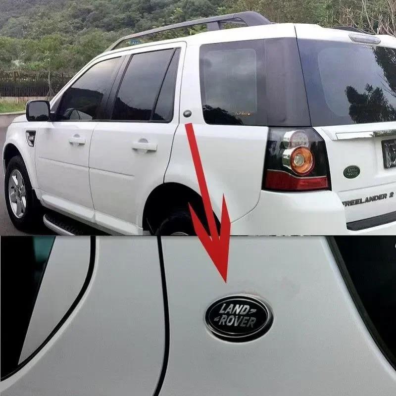 1Pcs Alloy Car Stickers Badge Accessories For Land Rover Range Rover Freelander Discovery Defender Evoque OVERFINCH SVR SV Velar XS1