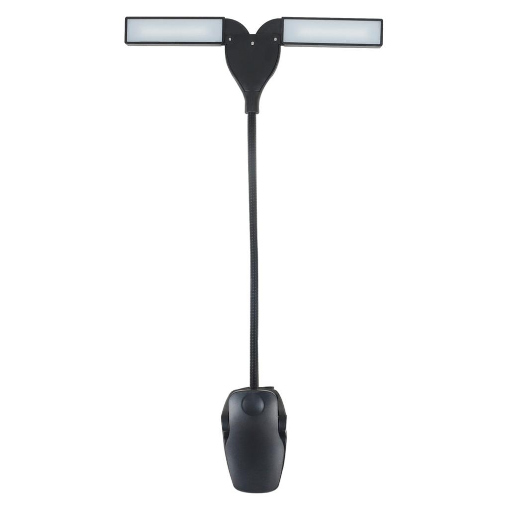 Music Stand Light, Clip On LED Book Lights, USB Rechargeable and Battery Operated, Reading Lamp In Bed, for Piano Player